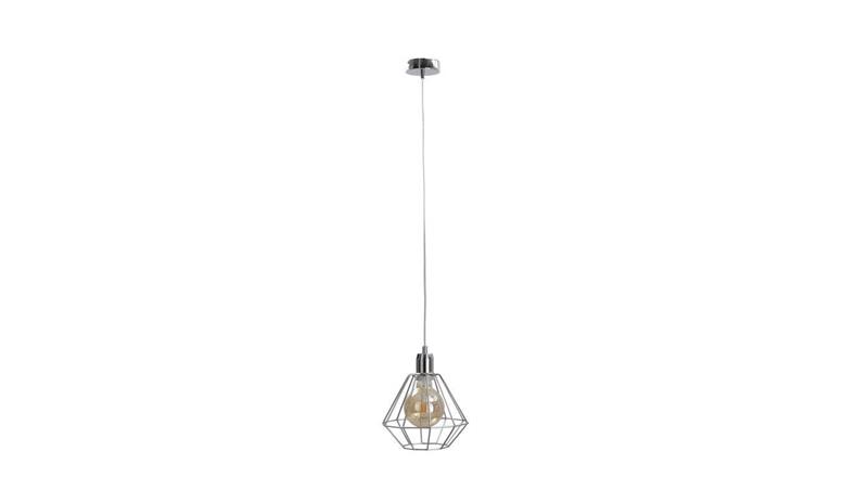Lampa wisząca loftowa 1xE27 FOSKAL SILVER-87865
