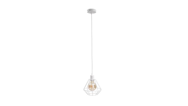 Lampa wisząca loftowa 1xE27 FOSKAL WHITE-87893 Lampa wisząca loftowa 1xE27 FOSKAL WHITE-87893