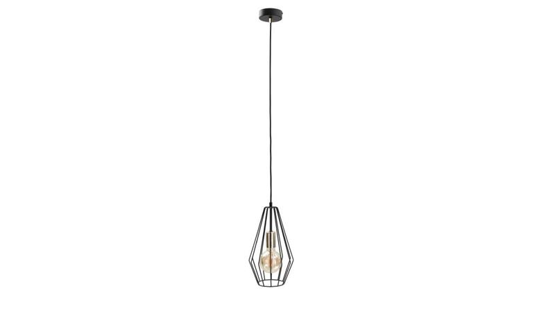 Lampa wisząca loftowa 1xE27 LEX GOLD-87860