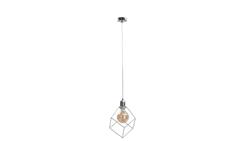 Lampa wisząca loftowa 1xE27 RUBEN SILVER-87862