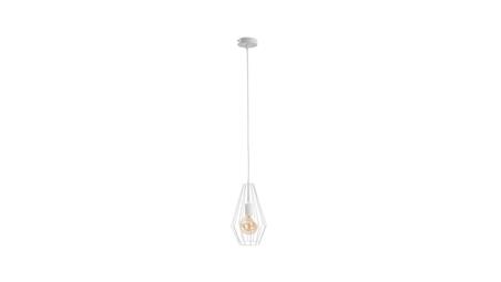 Lampa wisząca loftowa 1xE27 LEX WHITE-87882
