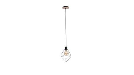 Lampa wisząca loftowa 1xE27 RUBEN WOOD-87884