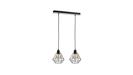 Lampa wisząca loftowa 2xE27 ATWOOD-87867