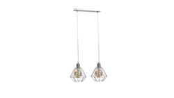Lampa wisząca loftowa 2xE27 FOSKAL SILVER-87879