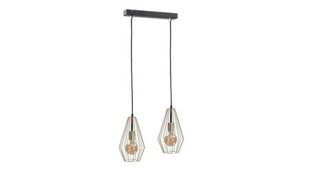 Lampa wisząca loftowa 2xE27 GEO GOLD-87892