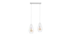 Lampa wisząca loftowa 2xE27 LEX WHITE-87883