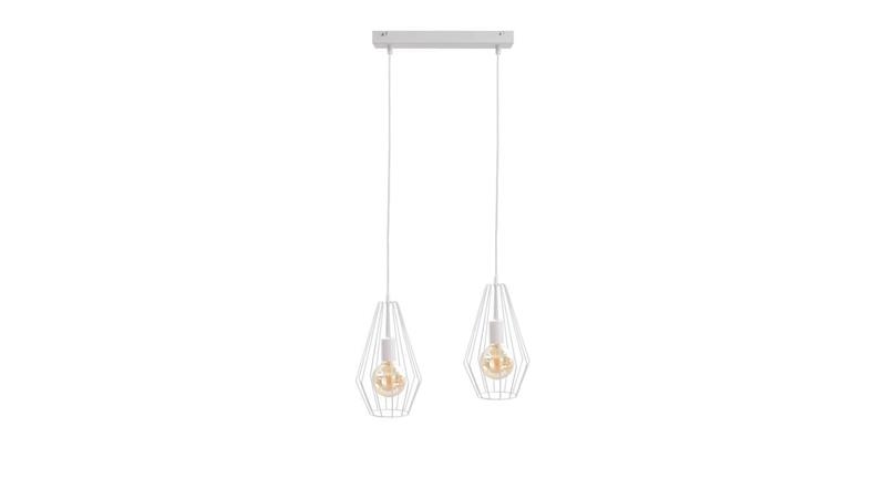 Lampa wisząca loftowa 2xE27 LEX WHITE-87883 Lampa wisząca loftowa 2xE27 LEX WHITE-87883