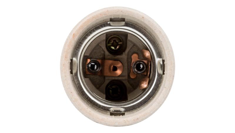 Oprawka E27 ceramiczna HLDR-E27-D 02162-51048 Oprawka E27 ceramiczna HLDR-E27-D 02162-51048