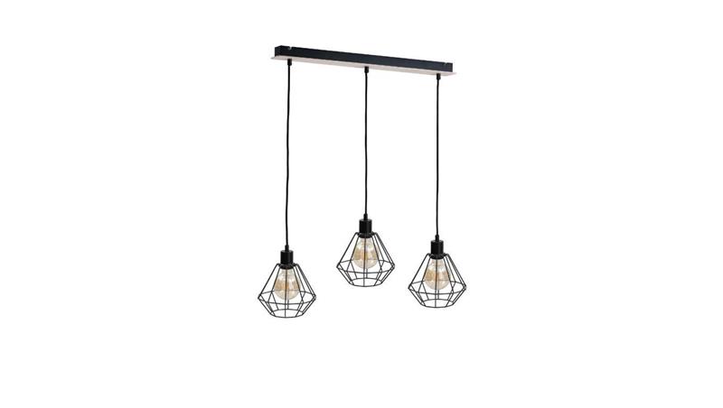 Lampa wisząca loftowa 3xE27 ATWOOD-87931