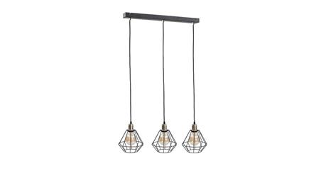 Lampa wisząca loftowa 3xE27 FOSKAL GOLD-87987