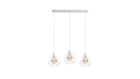 Lampa wisząca loftowa 3xE27 FOSKAL WHITE-87985