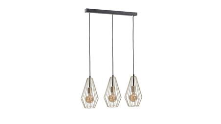Lampa wisząca loftowa 3xE27 GEO GOLD-87933