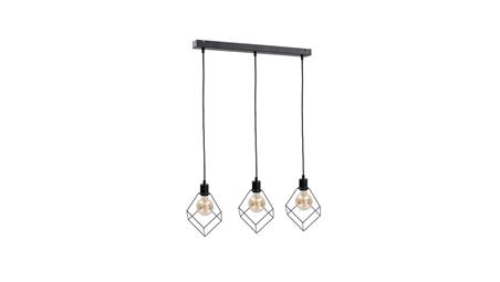 Lampa wisząca loftowa 3xE27 RUBEN BLACK-87975