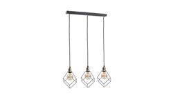 Lampa wisząca loftowa 3xE27 RUBEN GOLD-87986