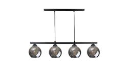 Lampa wisząca nowoczesna 4xE27 MINOR BLACK LONG-87957