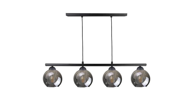 Lampa wisząca nowoczesna 4xE27 MINOR BLACK LONG-87957 Lampa wisząca nowoczesna 4xE27 MINOR BLACK LONG-87957