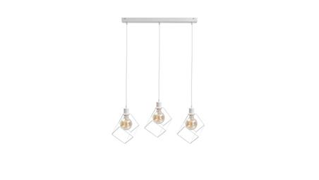 Lampa wisząca loftowa 3xE27 RUBEN WHITE-87981