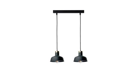 Lampa wisząca nowoczesna 2xE27 HEBE BLACK-87937