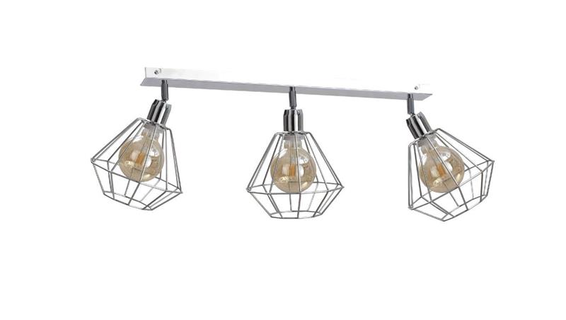 Spot loftowy 3xE27 FOSKAL SILVER-87965