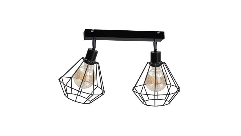 Spot loftowy 2xE27 FOSKAL BLACK-87969 Spot loftowy 2xE27 FOSKAL BLACK-87969