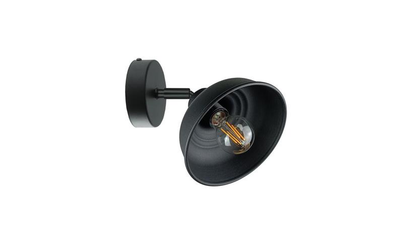 Spot nowoczesny 1xE27 FAUN BLACK-87977