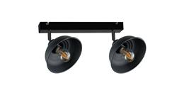 Spot nowoczesny 2xE27 FAUN BLACK-87956