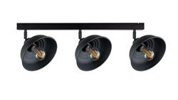 Spot nowoczesny 3xE27 FAUN BLACK-87944