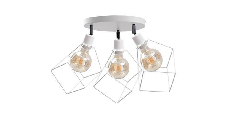 Spot loftowy 3x E27 RUBEN WHITE-87978