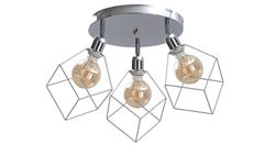 Spot loftowy 3x E27 RUBEN SILVER-87967