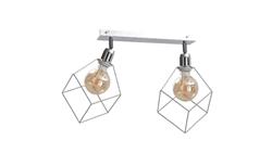 Spot loftowy 2xE27 RUBEN SILVER-87945