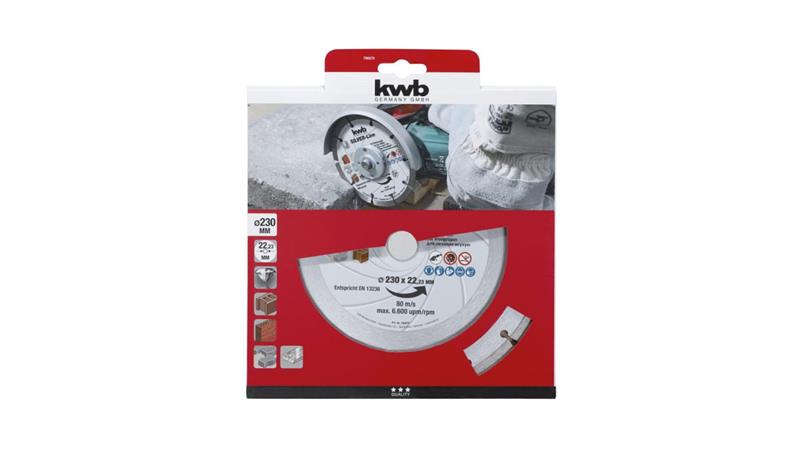 TARCZA DIAMENTOWA DO BETONU, KAMIENIA 230MM 49796870-90442