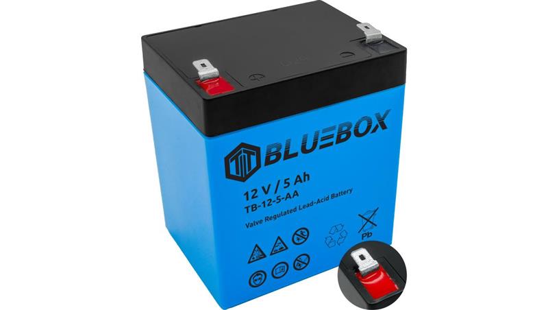 BLUEBOX Akumulator VRLA AGM 12V 5Ah-84812 BLUEBOX Akumulator VRLA AGM 12V 5Ah-84812