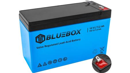 BLUEBOX Akumulator VRLA AGM 12V 7,2Ah-84803