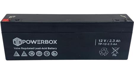 POWERBOX Akumulator VRLA AGM 12V 2,3Ah-84817