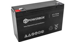 POWERBOX Akumulator VRLA AGM 6V 12Ah-84804