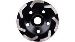 Tarcza diamentowa 125 do szlifowania betonu kamienia turbo typ L Schmith-90447