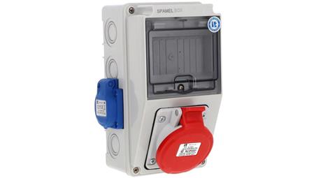 Rozdzielnica 5x16A 2x3x16A INA=32A IP54 SB-052505-S0050-54-88275