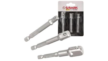 Uchwyt do wkrętarki adapter zestaw 3szt. Schmith-90165