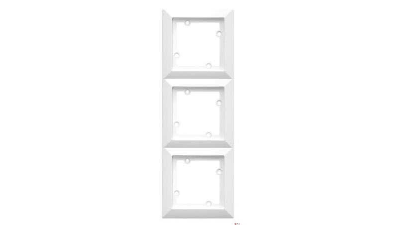 Ramka potrójna biała, Pola / 33032-85842 Ramka potrójna biała, Pola / 33032-85842