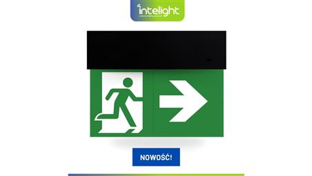 Oprawa ewakuacyjna Directo S M 1H MT czarna + piktogramy VD3, VD4, VD5 90681-87103