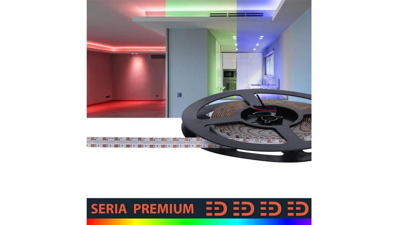 Taśma Premium 12V COB 810ed RGB (5)-87490 Taśma Premium 12V COB 810ed RGB (5)-87490