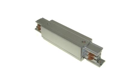 Łącznik szyny 3 fazowej Adar prosty srebrny-87016