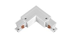 Łącznik szyny 3 fazowej Adar narożnik biały-87020