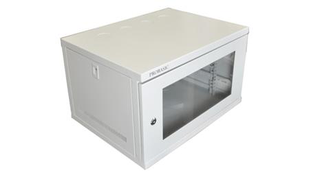 Szafa 19 wisząca ECO 6U 540x400 RAL7035 szkło-88785