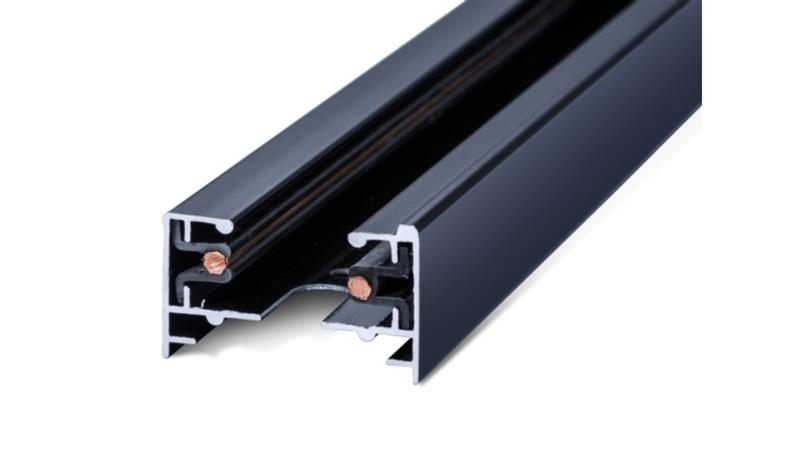 Szynoprzewód 1-fazowy Pant czarny 1,0m natynkowy-87023