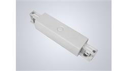 Łącznik szyny 3 fazowej Gildas prosty biały-87052