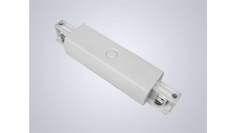 Łącznik szyny 3 fazowej Gildas prosty biały-87052