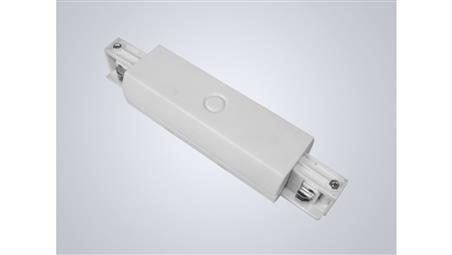 Łącznik szyny 3 fazowej Gildas prosty biały-87052