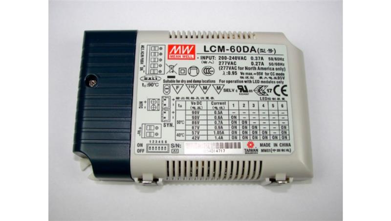 Zasilacz prądowy 60W DALI 60W 500-1400mA 42-90V-87012