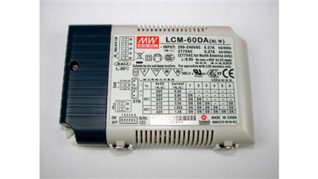Zasilacz prądowy 60W DALI 60W 500-1400mA 42-90V-87012